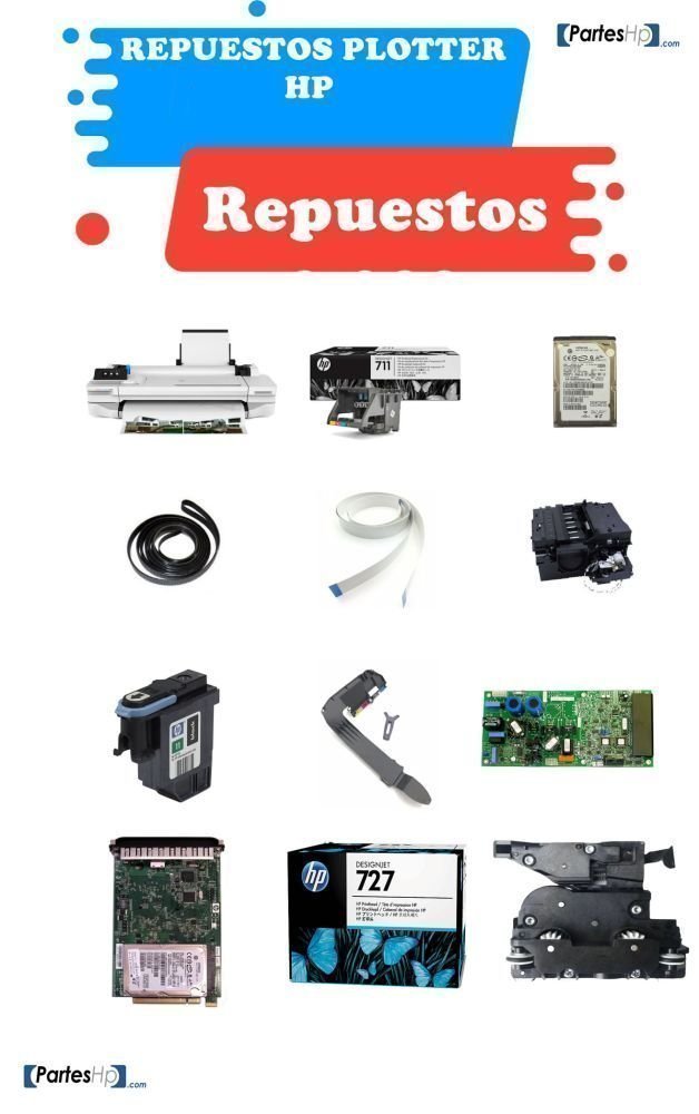 Plotter hp Repuestos